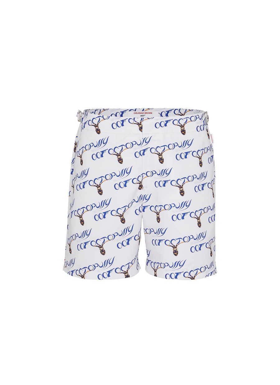 Men ORLEBAR BROWN Swimwear | X James Bond Bulldog Octopussy Print Swim Shorts