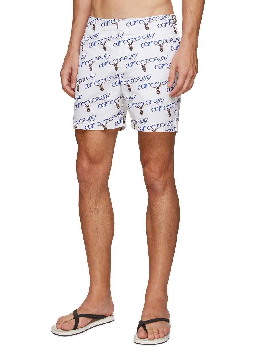 Men ORLEBAR BROWN Swimwear | X James Bond Bulldog Octopussy Print Swim Shorts