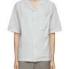 Men BARENA Shirts | Crinkle Camp Shirt