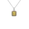 Women LC COLLECTION JEWELLERY Fine Jewellery | 18K Gold Fancy Yellow Diamond Pendant Necklace