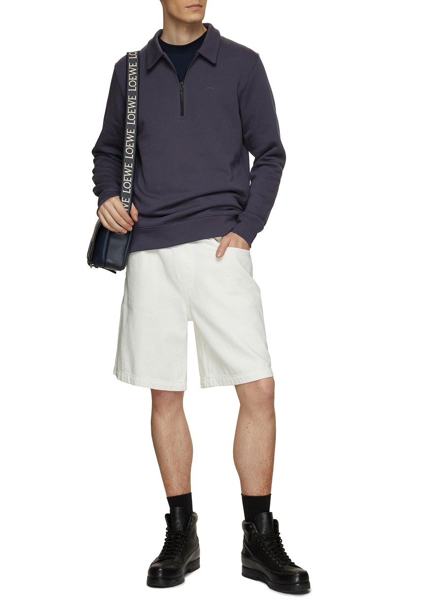 Men DENHAM Pullovers & Hoodies | Torbay Zip Sweatshirt