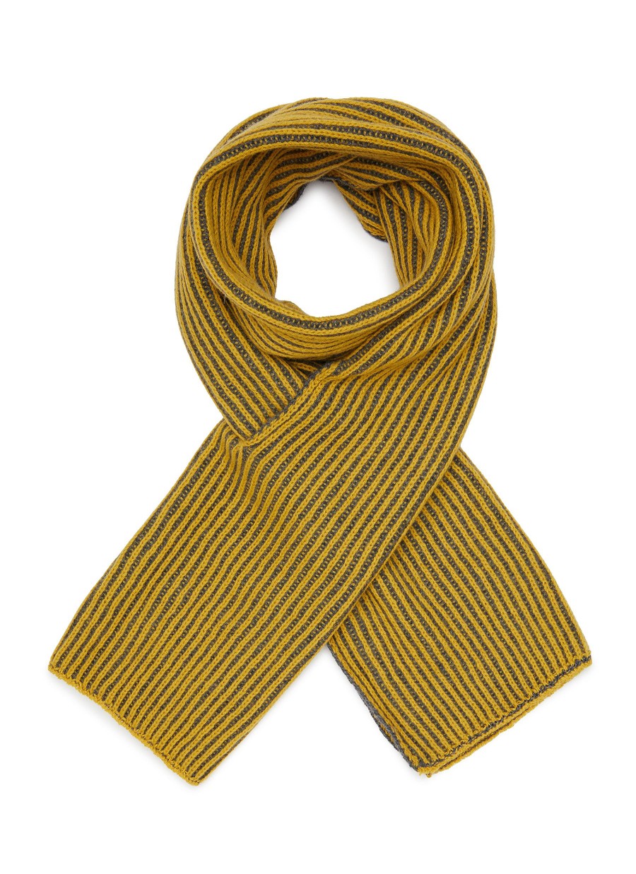 Women JOVENS Scarves & Wraps | Bi-Colour Stripe Cuff Scarf