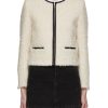 Women MO&CO. Jackets | Cropped Wool Mohair Blend Jacket