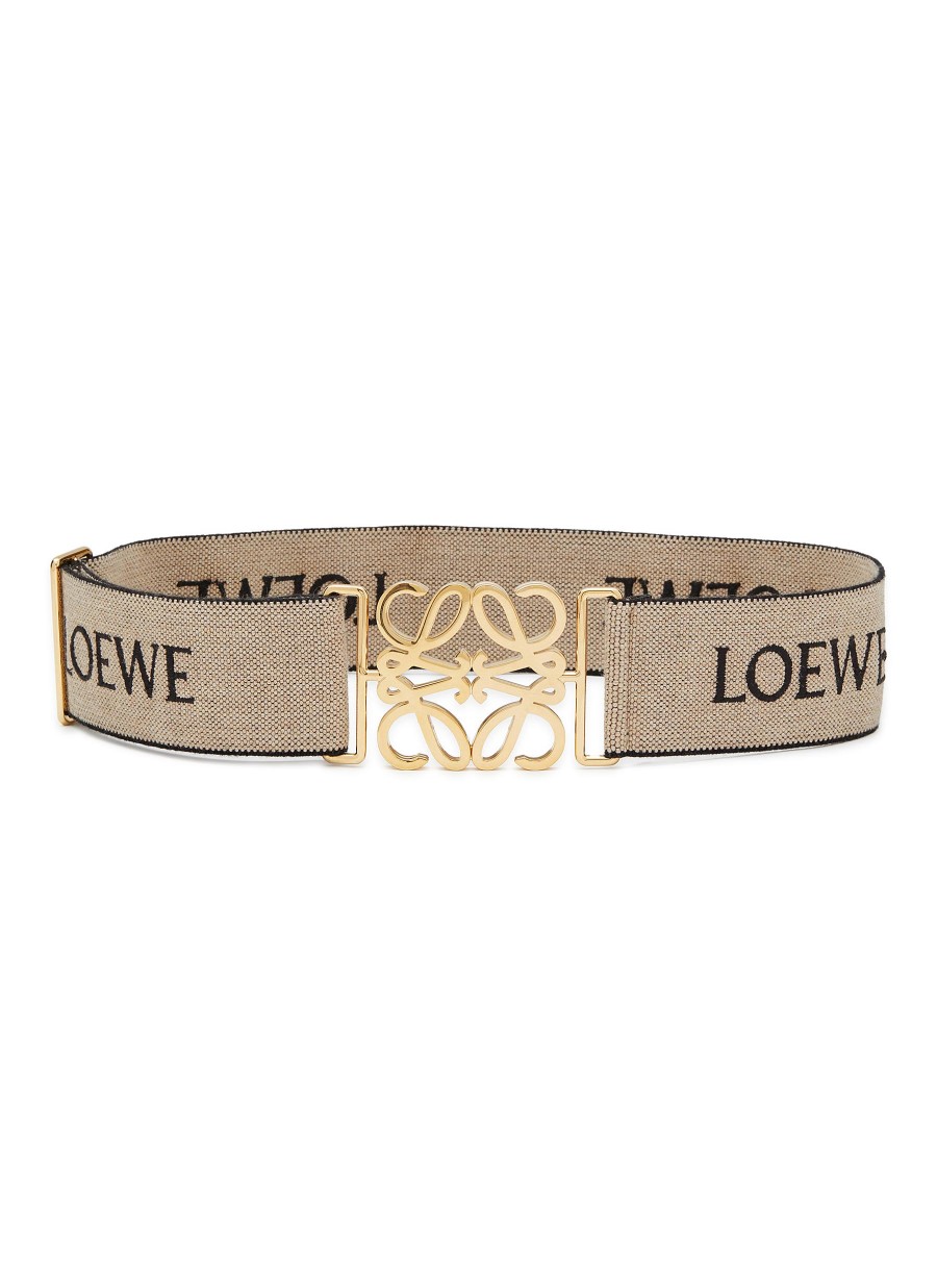 Women LOEWE Belts | Anagram Elastic Belt