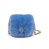 Women LOEWE Crossbody | Goya Puffer Shearling Crossbody Bag