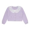 Women SELF-PORTRAIT Clothing | Kids Lace Knit Cardigan