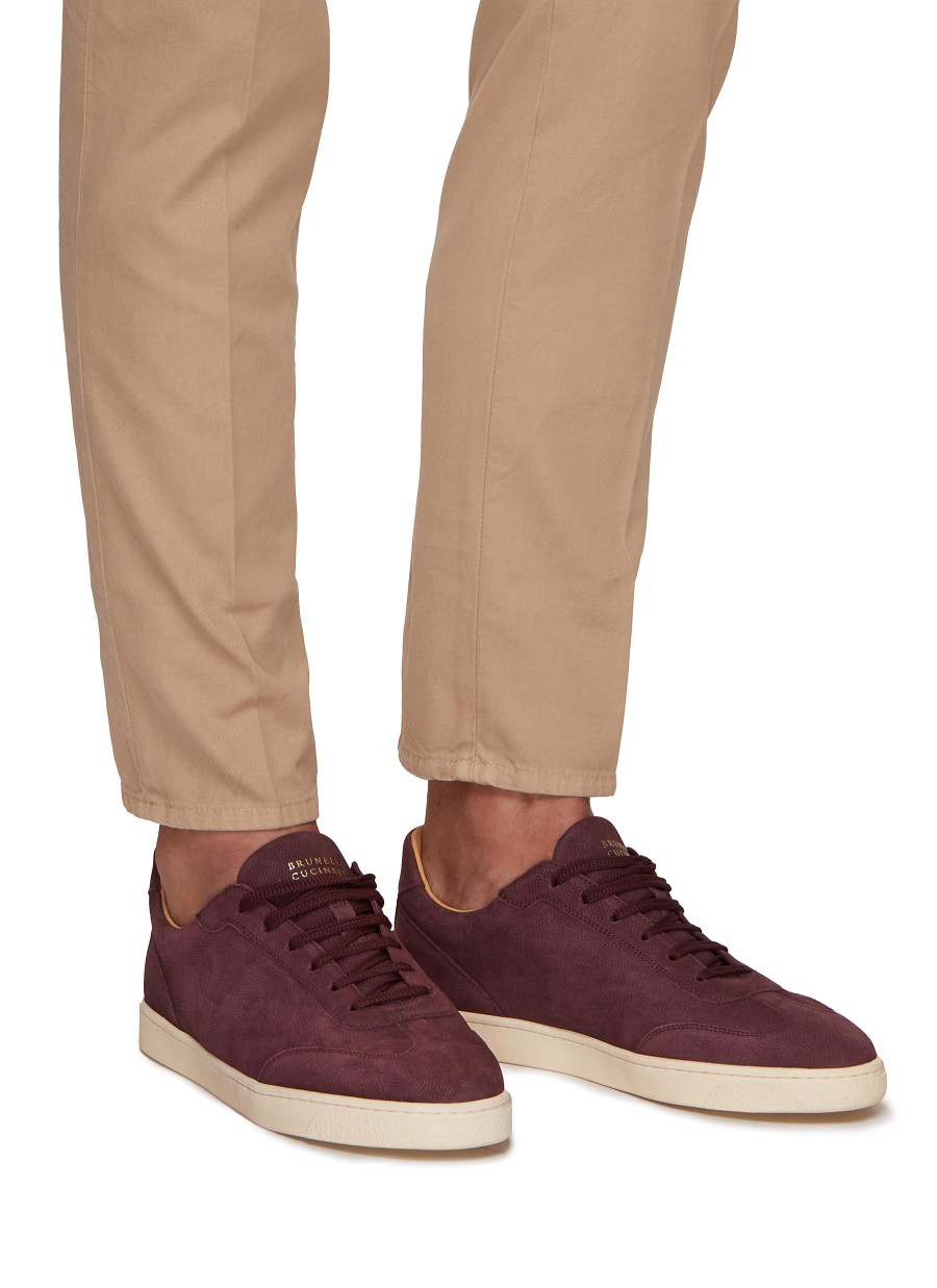 Men BRUNELLO CUCINELLI Sneakers | Low Top Lace Up Sneakers