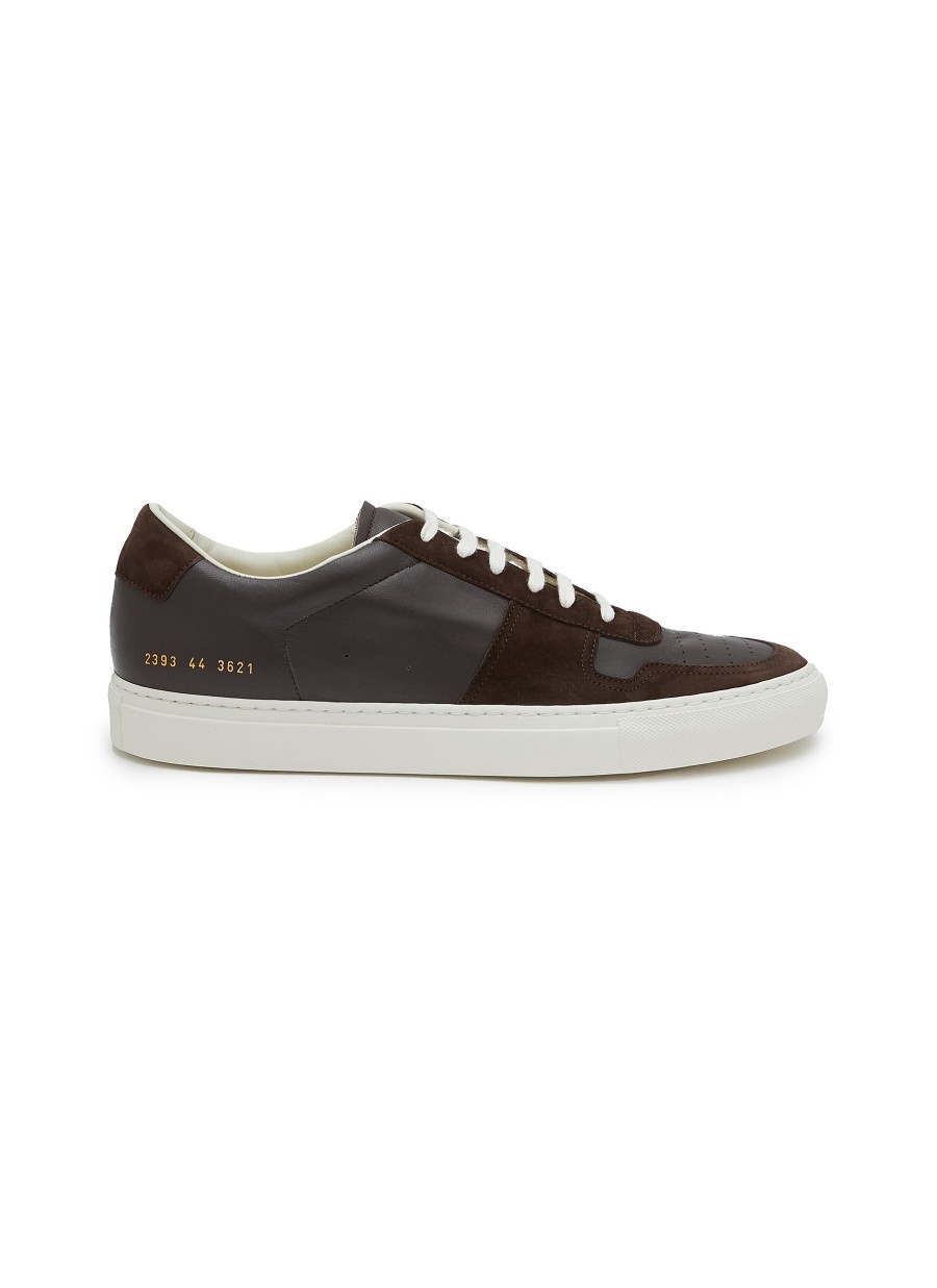 Men COMMON PROJECTS Sneakers | Bball Duo Leather Suede Sneakers