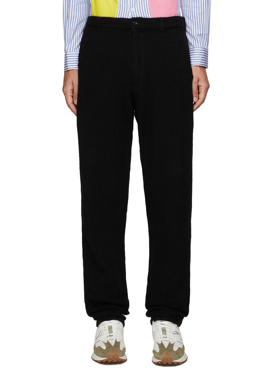 Men COMME DES GARÇONS SHIRT Pants | Straight Leg Tapered Tweed Pants