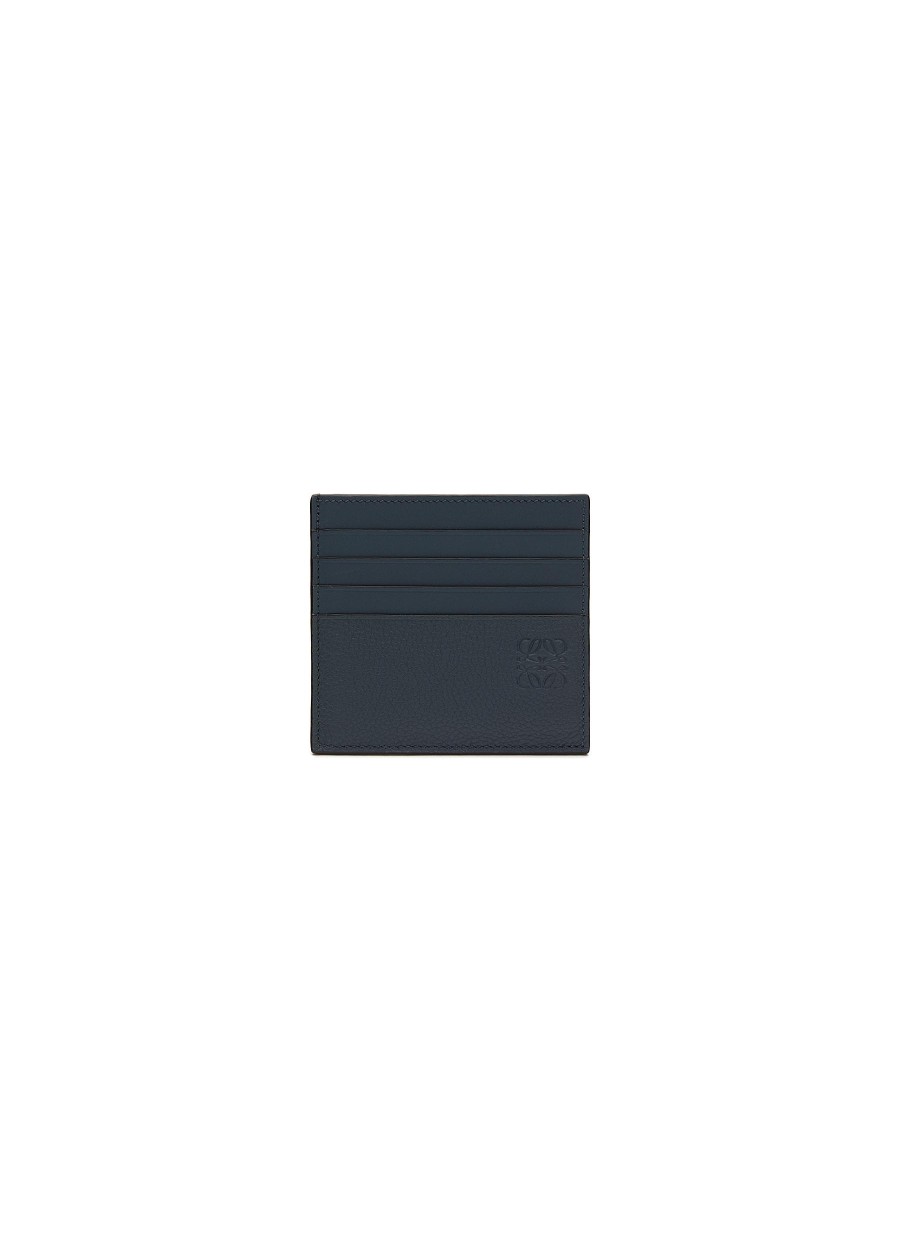 Men LOEWE Small Leather Goods | Open Plain Leather Cardholder