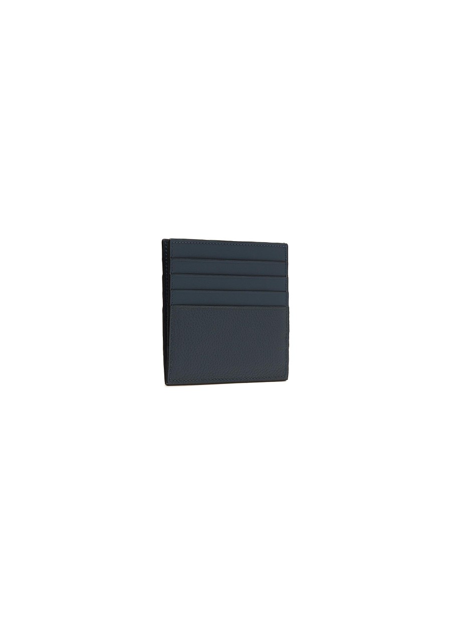 Men LOEWE Small Leather Goods | Open Plain Leather Cardholder