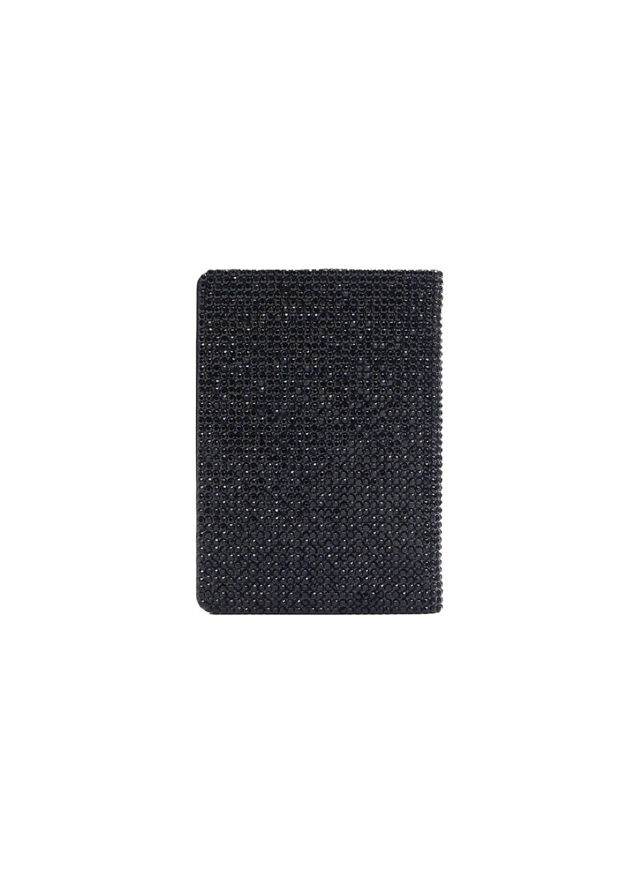 Women JUDITH LEIBER Small Leather Goods | Traveler Passport Holder — Navy