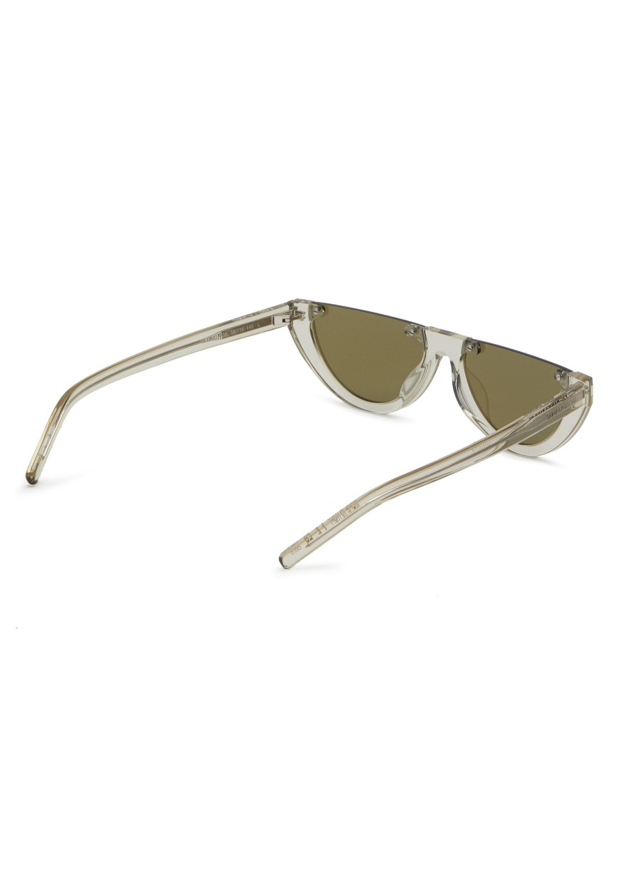 Women SAINT LAURENT Eyewear | Half Frame Acetate Sunglasses