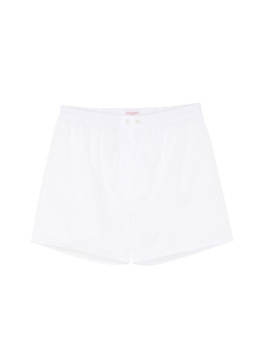 Men DEREK ROSE Underwear | Permanent Classic Woven Cotton Boxer Shorts