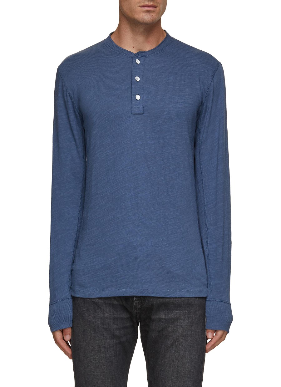 Men RAG & BONE T-Shirts | Classic Henley Shirt