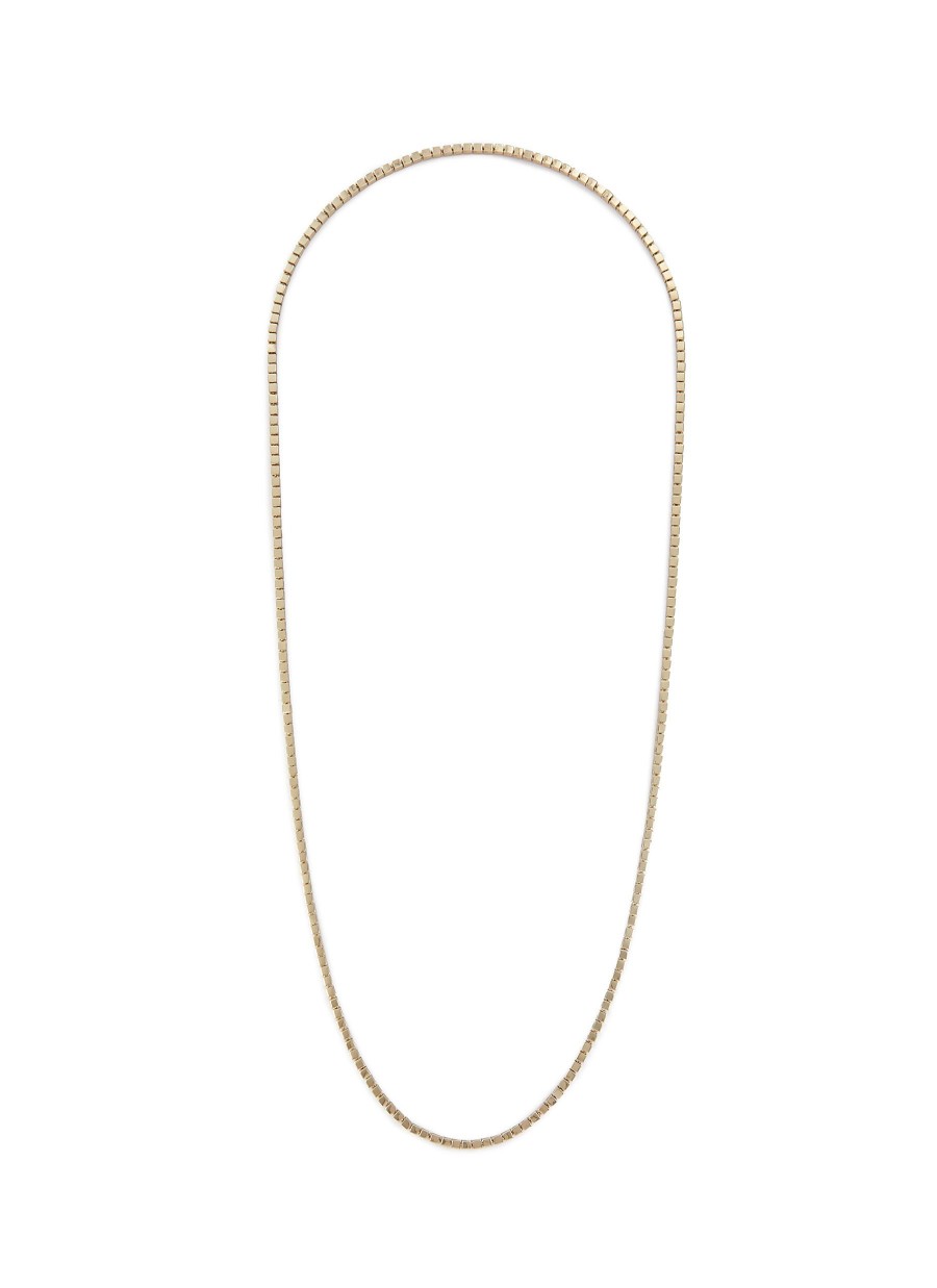 Women EDDIE BORGO Fashion Jewellery | Cube 12K Gold Plated Metal Necklace