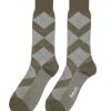 Men PANTHERELLA Socks | Abdale' Argyle Motif Merino Wool Blend Anklet Socks