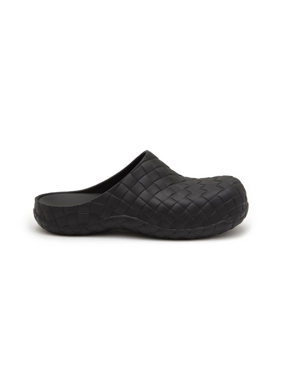 Men BOTTEGA VENETA Sandals | Beebee' Woven Motif Gel Rubber Mules