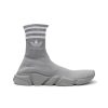 Men BALENCIAGA Sneakers | X Adidas 'Speed' High Top Sock Sneakers