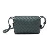 Women BOTTEGA VENETA Crossbody | Mini Loop Intrecciato Leather Crossbody Bag