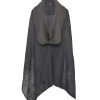 Women KARL DONOGHUE Scarves & Wraps | Shearling Collar Cashmere Shawl