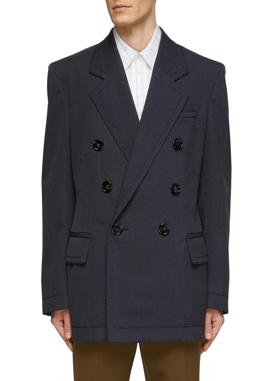 Men BOTTEGA VENETA Suits | Double Breasted Blazer