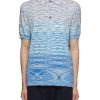 Men MISSONI Polos | Space Dye Gradient Short Sleeve Polo Shirt