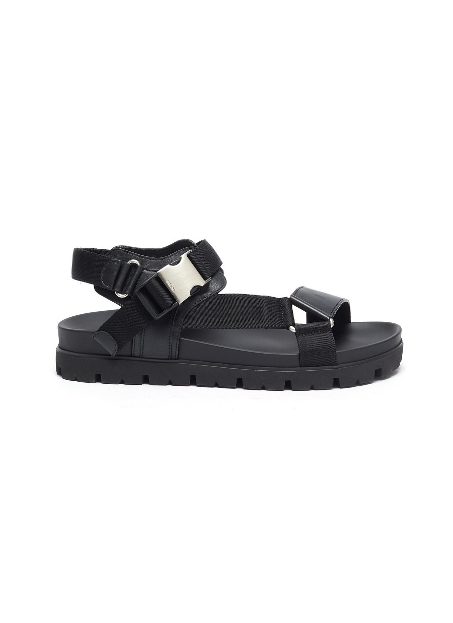 Men PRADA Sandals | Buckled Sandals