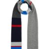 Women JOHNSTONS OF ELGIN Scarves & Wraps | Colour Block Stripe Cashmere Stole