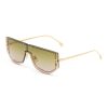 Women FENDI Eyewear | Fendi First Metal Shield Sunglasses