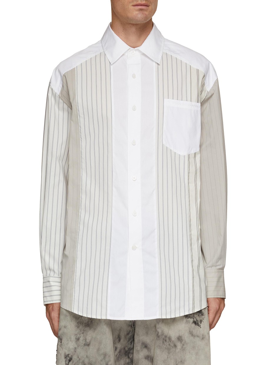 Men FENG CHEN WANG Shirts | Panelled Shirt