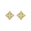 Women LC COLLECTION JEWELLERY Fine Jewellery | 18K Gold Diamond Stud Earrings