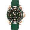 Men CUSTOM T. WATCH ATELIER Watches | Kingsman Edition (Special Rg Issue)' Green Dial Stainless Steel Case Rubber Strap Watch