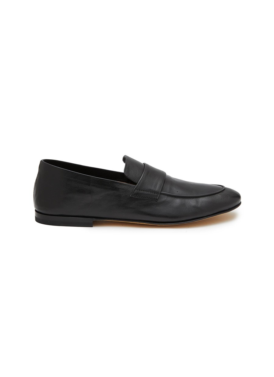 Men OFFICINE CREATIVE Flats | Airto 001 Leather Penny Loafers