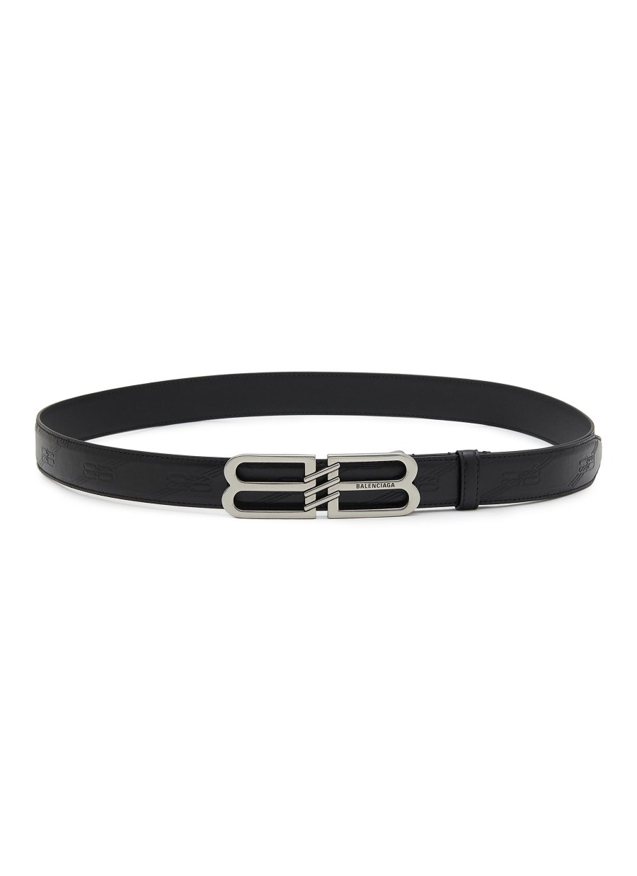 Men BALENCIAGA Belts | Bb Logo Signature Belt