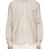 Men ORLEBAR BROWN Shirts | Grasmoor Striped Cotton Shirt