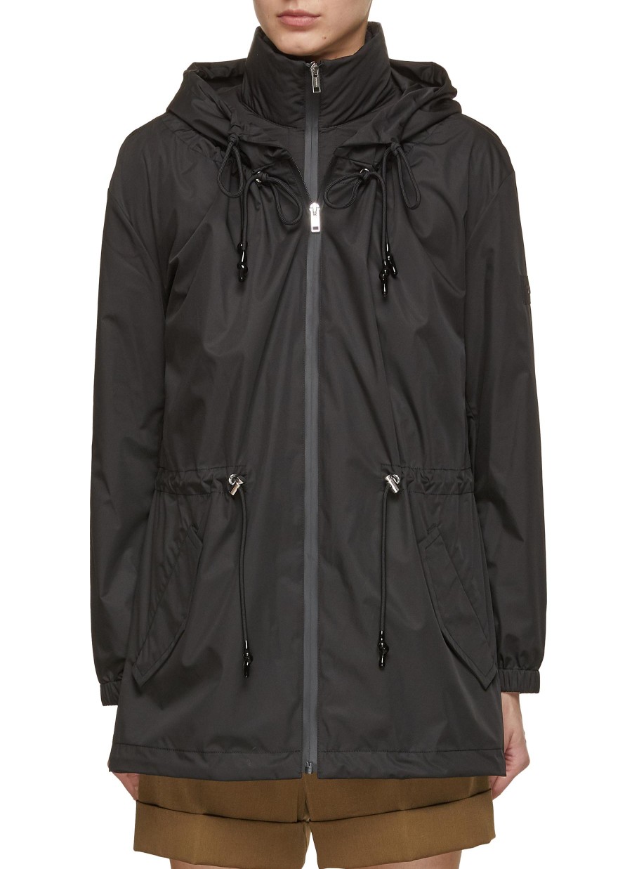 Women YVES SALOMON ARMY Coats | Hooded Detachable Coat