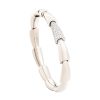 Women VHERNIER Fine Jewellery | Calla 18K White Gold Diamond Midi Bracelet — 15Cm