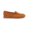 Men BAUDOIN & LANGE Flats | Stride' Low Vamp Suede Gum Sole Loafers