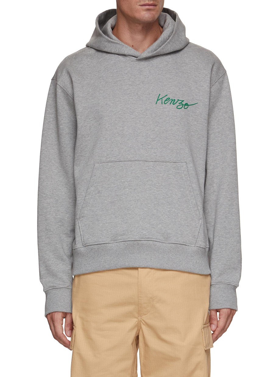 Men KENZO Pullovers & Hoodies | With Love Graphic Print Hoodie