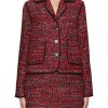 Women ST. JOHN Jackets | Tweed Bouclette Blazer Jacket