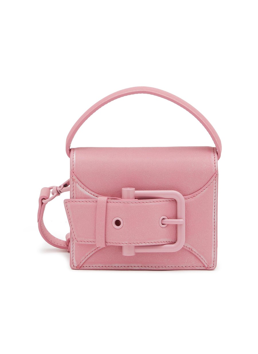 Women OSOI Crossbody | Micro Belted Brocle Leather Shoulder Bag