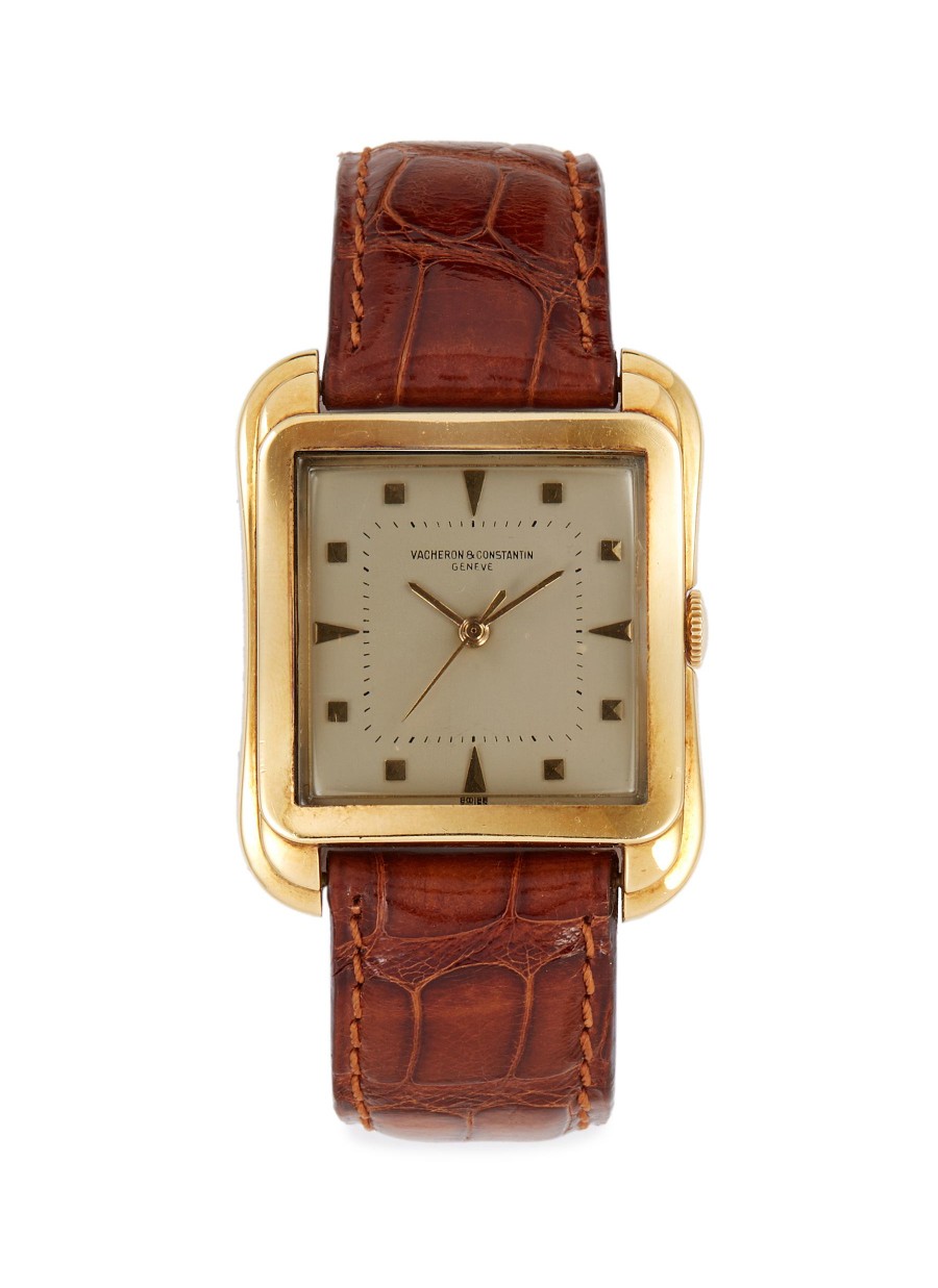 Men LANE CRAWFORD VINTAGE WATCHES Watches | Vacheron & Constantin Cioccolatone Yellow Gold 4822 Watch