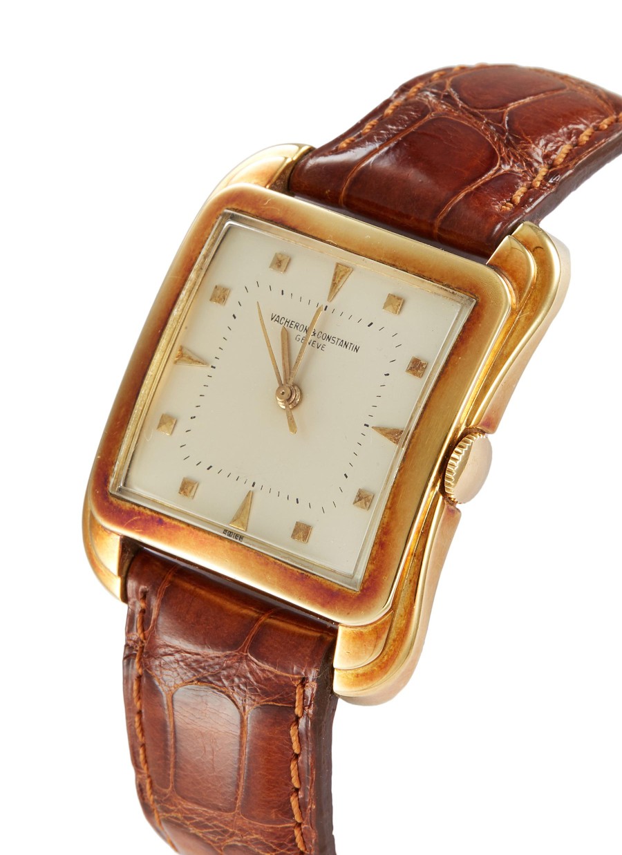 Men LANE CRAWFORD VINTAGE WATCHES Watches | Vacheron & Constantin Cioccolatone Yellow Gold 4822 Watch