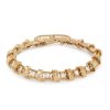 Women LANE CRAWFORD VINTAGE ACCESSORIES Vintage Accessories | Panetta Diamente Gold Toned Bracelet