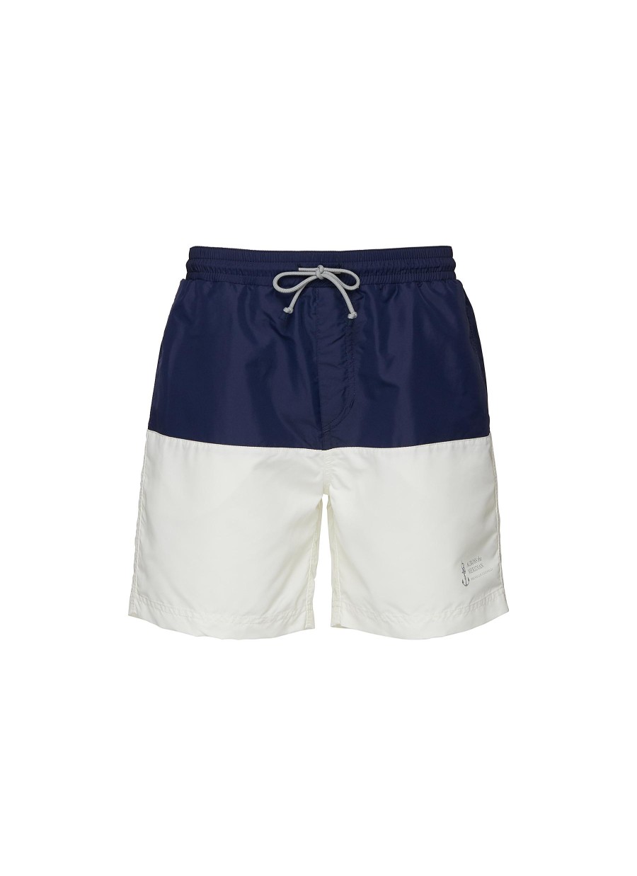 Men BRUNELLO CUCINELLI Swimwear | Colourblock Swim Trunks