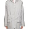 Men THOM BROWNE Coats | Ultralight Elasticated Waist Parka