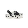 Women CROCS KIDS Shoes | Classic Clog Toddlers Dalmatian Print Sandals