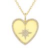 Women LC COLLECTION JEWELLERY Fine Jewellery | 18K Gold Diamond Pendant Necklace