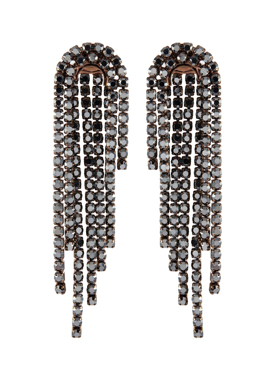 Women DEMARSON Fashion Jewellery | Ariel Crystal Chandellie Earrings